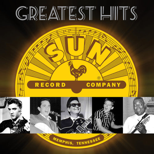 SUN RECORDS GREATEST HITS LP (featuring Elvis Presley, Johnny Cash, Jerry Lee Lewis & more)