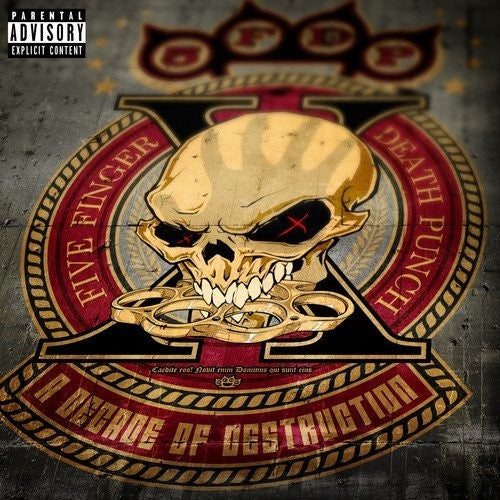 FIVE FINGER DEATH PUNCH 'A DECADE OF DESTRUCTION' 2LP