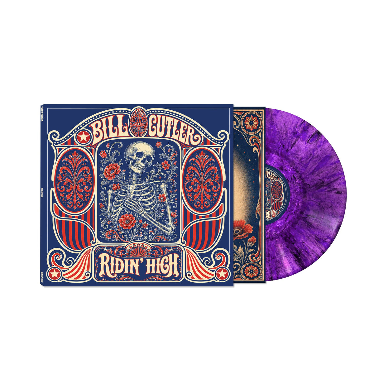 BILL CUTLER 'RIDIN' HIGH' LP (Purple Vinyl)