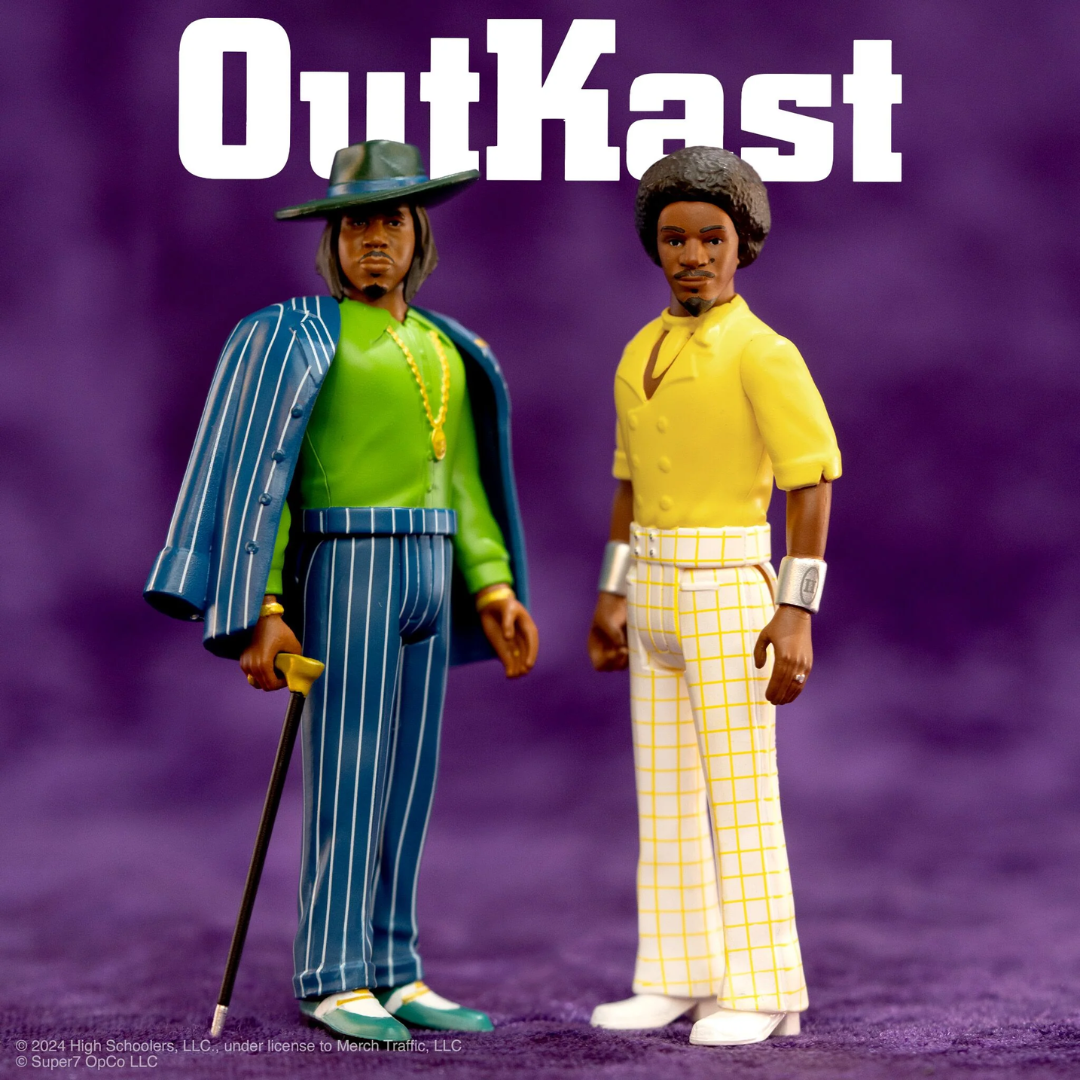 OUTKAST (AQUEMINI) WAVE 2 & (ATLIENS) WAVE 1 REACTION FIGURE BUNDLE