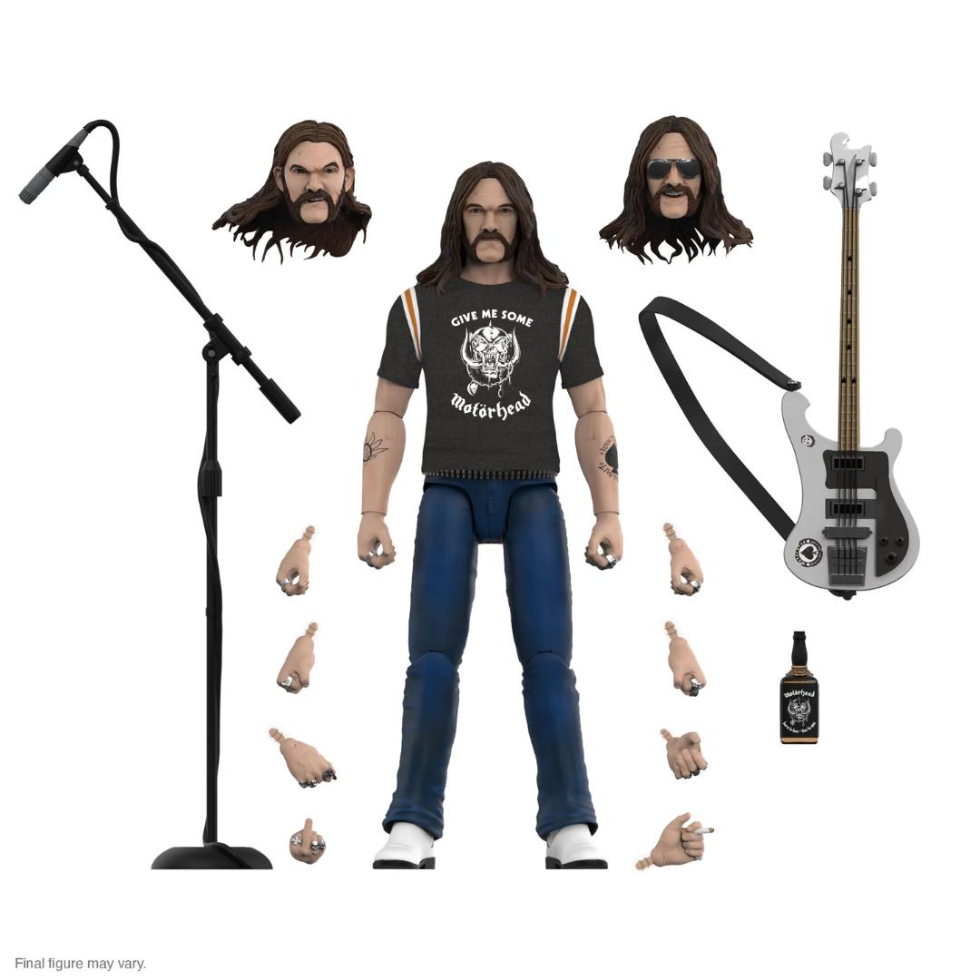 MOTORHEAD LEMMY (1981 TOUR) ULTIMATES WAVE 02 ACTION FIGURE