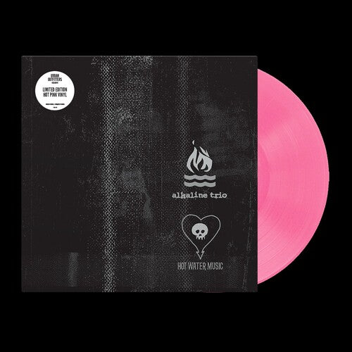 ALKALINE TRIO / HOT WATER MUSIC 'SPLIT' LP (Hot Pink Vinyl)