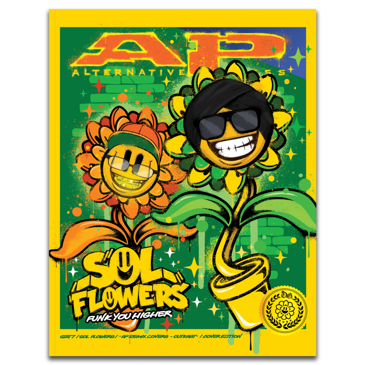 Sol Flowers: Complete Collection - Alternative Press Magazine Issues #405.3-5 - April 2022 New Gen Magazine Alternative Press