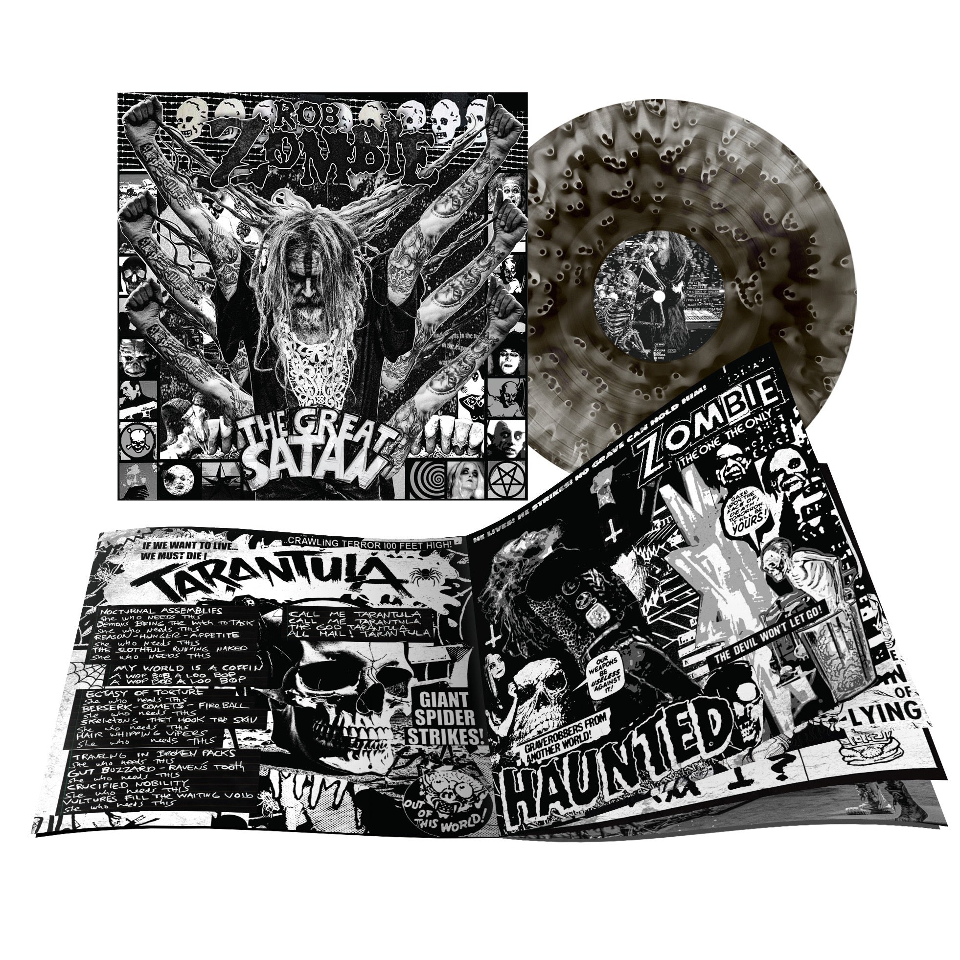 ROB ZOMBIE ‘THE GREAT SATAN’ LP (Ghostly Black Vinyl)