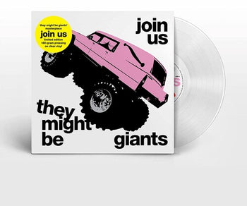 THEY MIGHT BE GIANTS 'JOIN US' LP (Clear Vinyl)