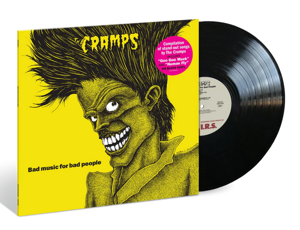 THE CRAMPS 'BAD MUSIC FOR BAD PEOPLE' LP