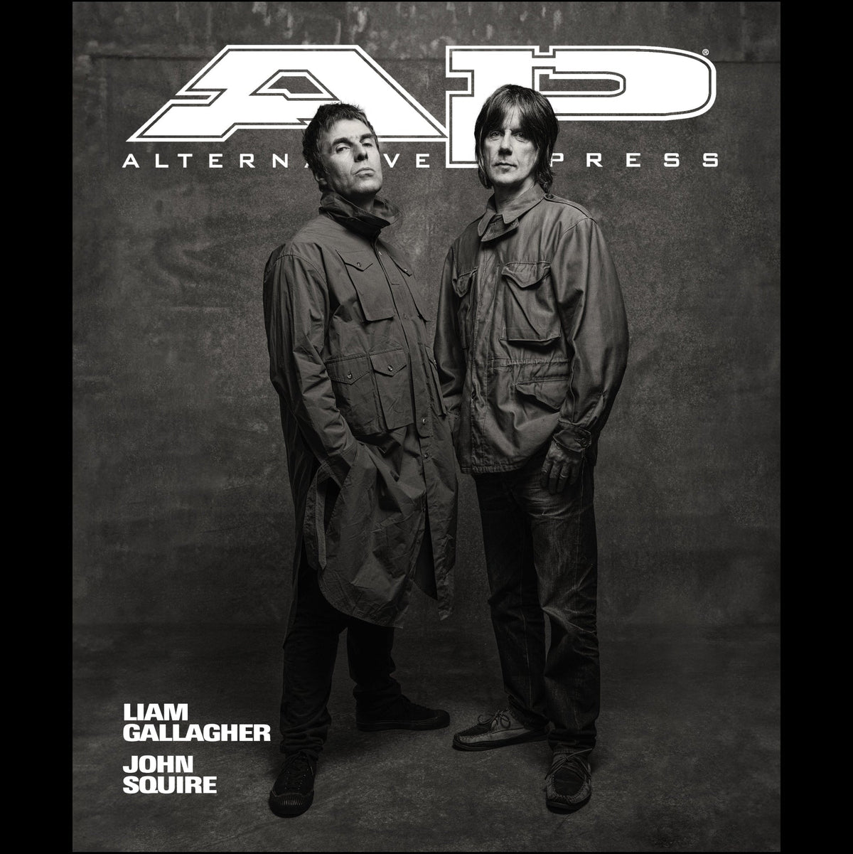 ALTERNATIVE PRESS SPRING 2024 ISSUE FEATURING LIAM GALLAGHER + JOHN SQUIRE