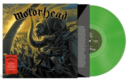 MOTORHEAD 'WE ARE MOTORHEAD' LP (Transparent Green Vinyl)