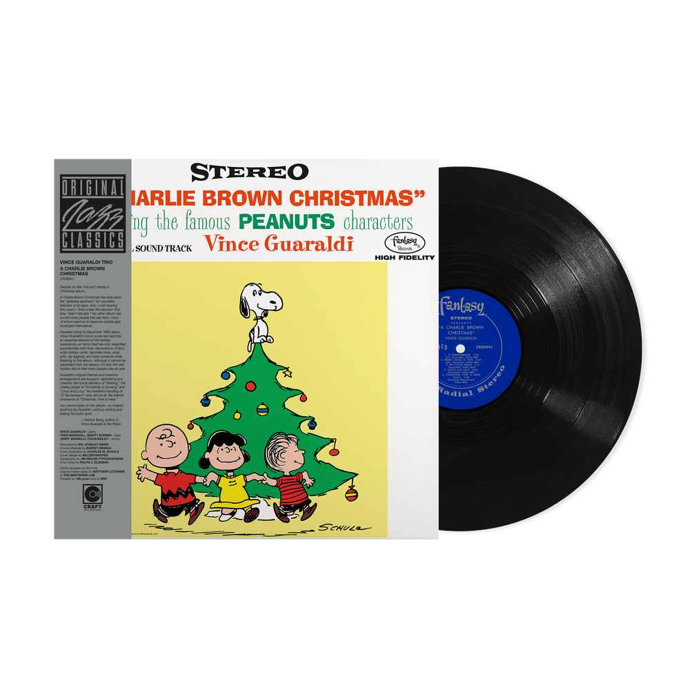VINCE GUARALDI TRIO 'A CHARLIE BROWN CHRISTMAS (ORIGINAL JAZZ CLASSICS SERIES)' 2LP