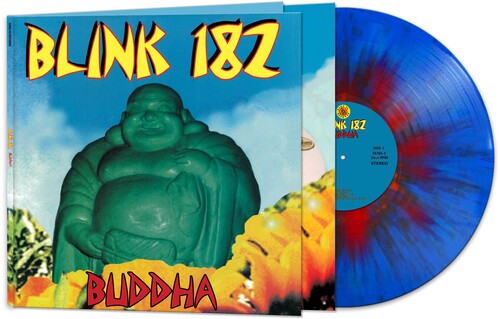 BLINK-182 'BUDDHA' LP (Blue/Red Splatter Vinyl)