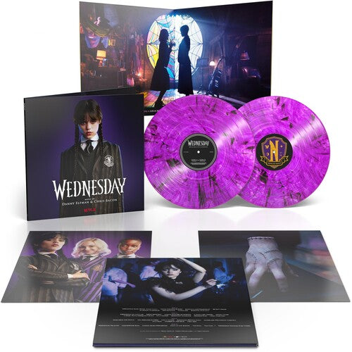 DANNY ELFMAN 'WEDNESDAY (ORIGINAL SOUNDTRACK)' 2LP (Purple Goth/Smoky Shadow Vinyl)