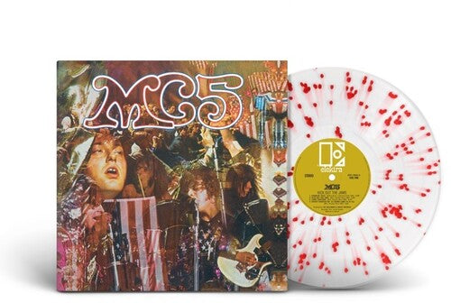 MC5 'KICK OUT THE JAMS' LP (Ultra Clear, Red Splatter Vinyl)