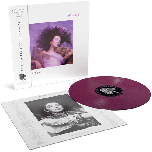KATE BUSH 'HOUNDS OF LOVE' LP (Import, Raspberry Beret Vinyl)