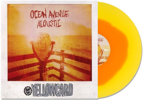 YELLOWCARD 'OCEAN AVENUE ACOUSTIC' LP (Orange Inside Yellow Vinyl)