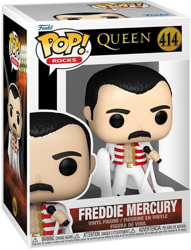 QUEEN FREDDIE MERCURY WITH CAPE FUNKO POP! ROCKS FIGURE