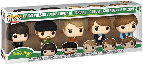 THE BEACH BOYS 'PET SOUNDS' 5 PACK SET FUNKO POP! ROCKS FIGURES