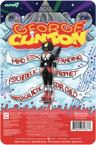 GEORGE CLINTON (Dr. Funkenstein) REACTION FIGURE WAVE 1