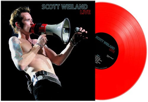 SCOTT WEILAND 'SCOTT WEILAND: LIVE' LP (Red Vinyl)