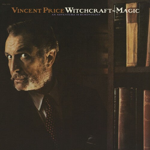 VINCENT PRICE 'WITCHCRAFT-MAGIC - AN ADVENTURE IN DEMONOLOGY' 2LP (Flickering Orange Flame Vinyl)