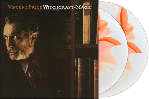 VINCENT PRICE 'WITCHCRAFT-MAGIC - AN ADVENTURE IN DEMONOLOGY' 2LP (Flickering Orange Flame Vinyl)