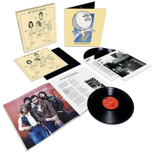 THE WHO 'THE WHO BY NUMBERS' DELUXE 3LP