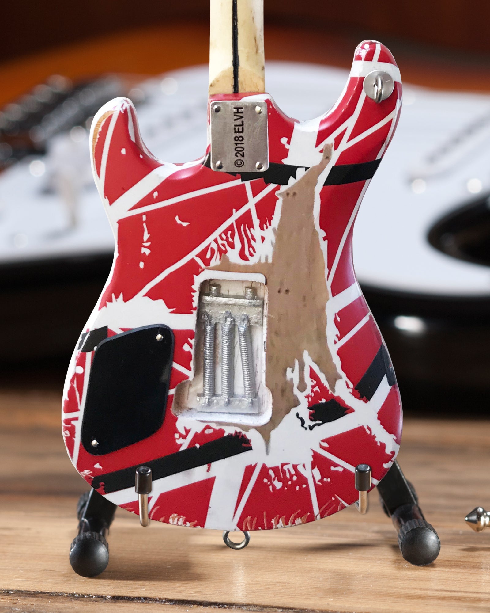 *NEW - EVH 5150 EDDIE VAN HALEN MINI GUITAR REPLICA COLLECTIBLE - OFFICIALLY LICENSED