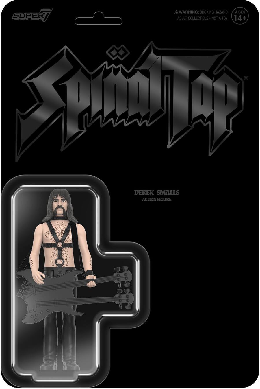 SPINAL TAP - DEREK SMALLS NONE MORE BLACK WAVE 2 REACTION FIGURE
