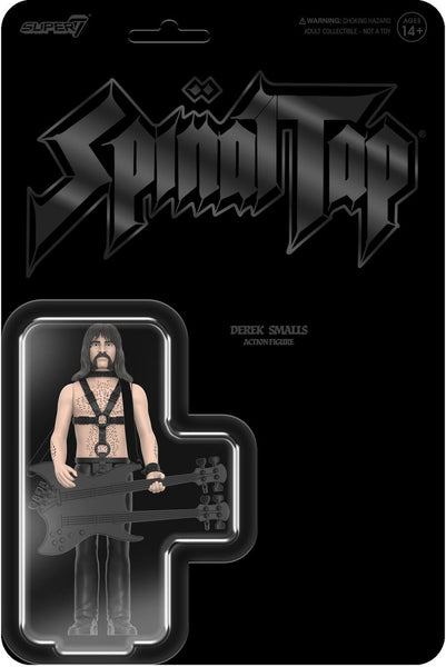 SPINAL TAP - DEREK SMALLS NONE MORE BLACK WAVE 2 REACTION FIGURE