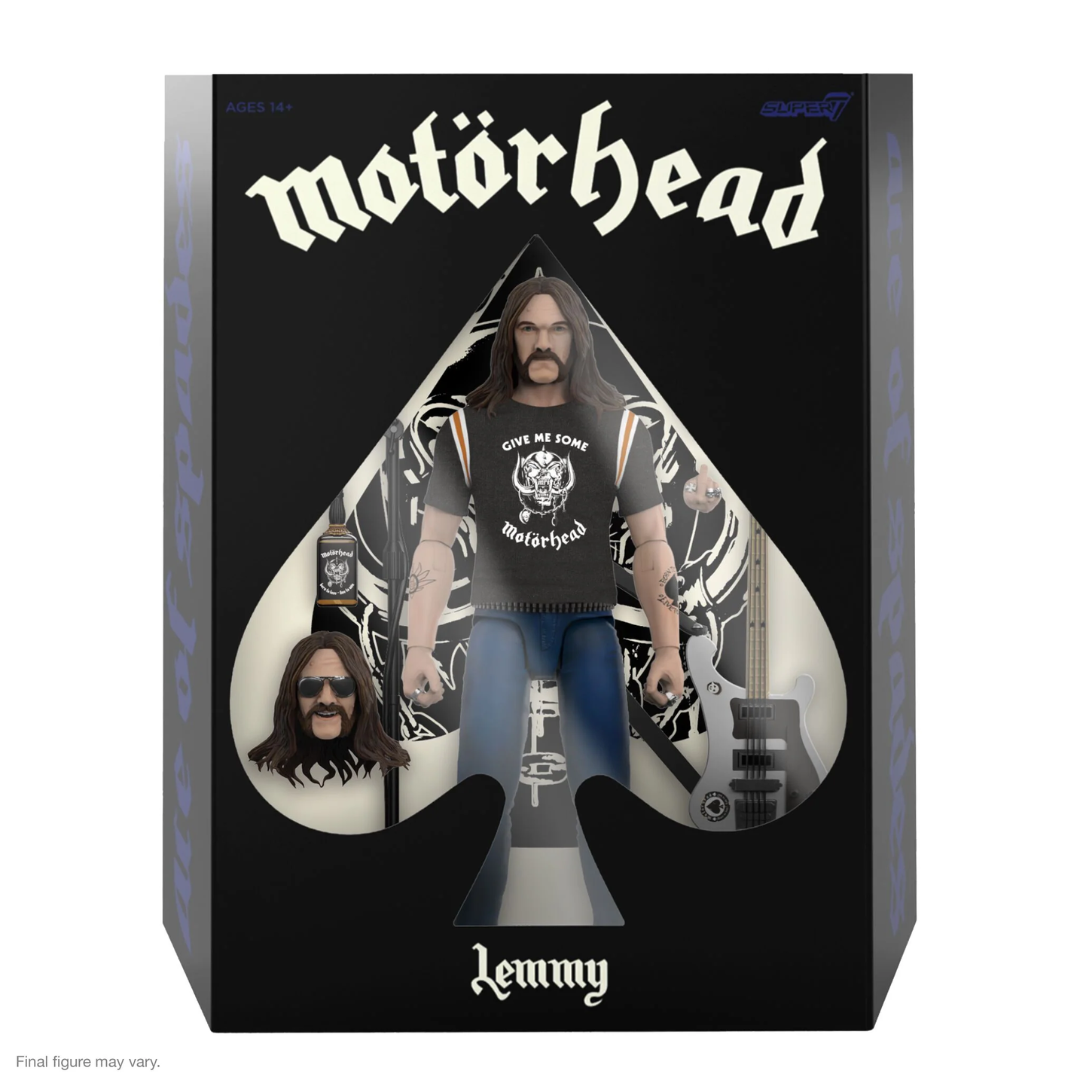 MOTORHEAD LEMMY (1981 TOUR) ULTIMATES WAVE 02 ACTION FIGURE