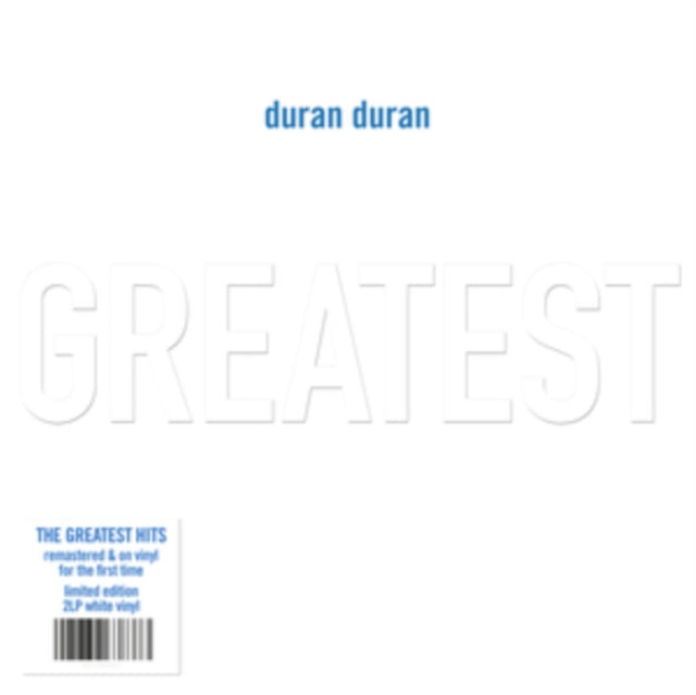 DURAN DURAN 'GREATEST' 2LP (White Vinyl)