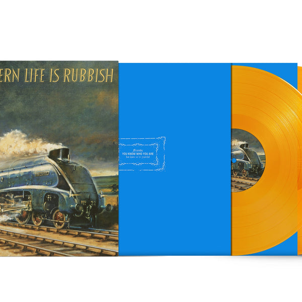 BLUR 'MODERN LIFE IS RUBBISH' LP (30th Anniversary Edition, Orange Vin