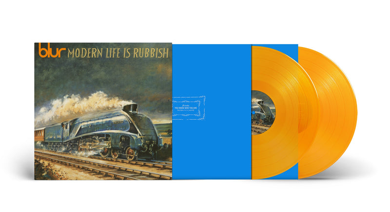 BLUR 'MODERN LIFE IS RUBBISH' LP (30th Anniversary Edition, Orange Vinyl)