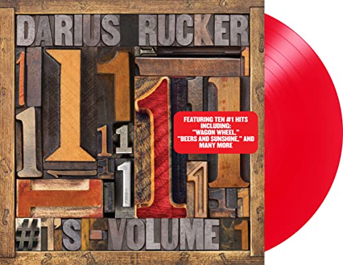 DARIUS RUCKER '#1'S' LP (Red Vinyl)