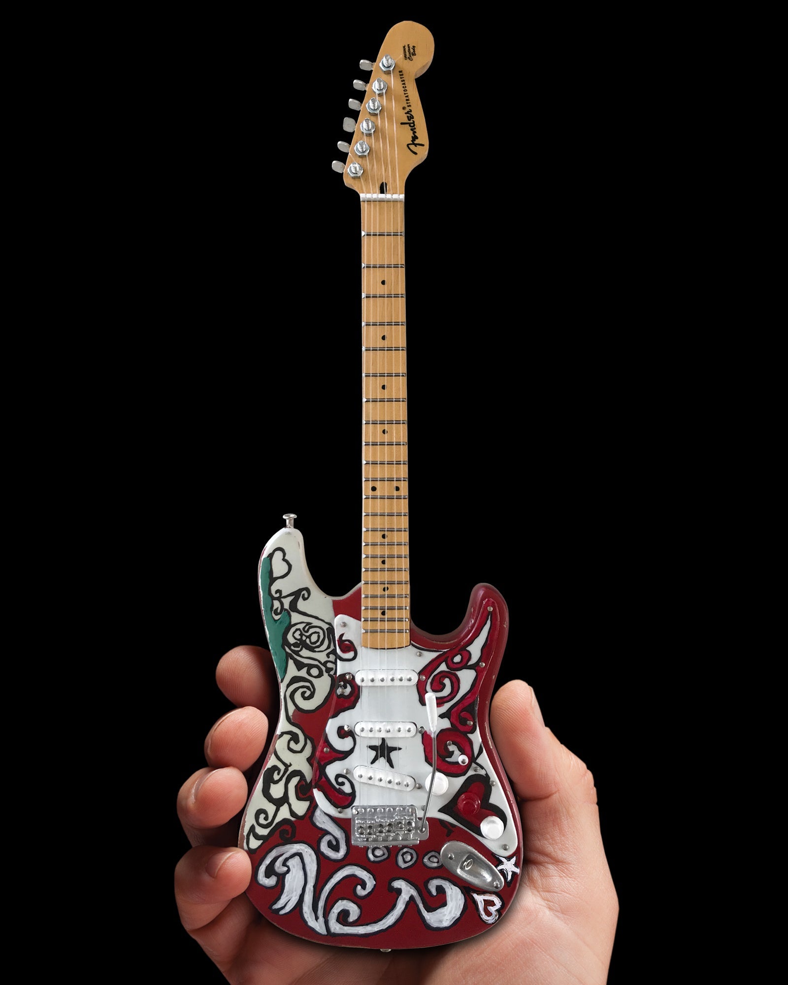 OFFICIALLY LICENSED JIMI HENDRIX MINI FENDER™ STRAT™ SAVILLE GUITAR MODEL