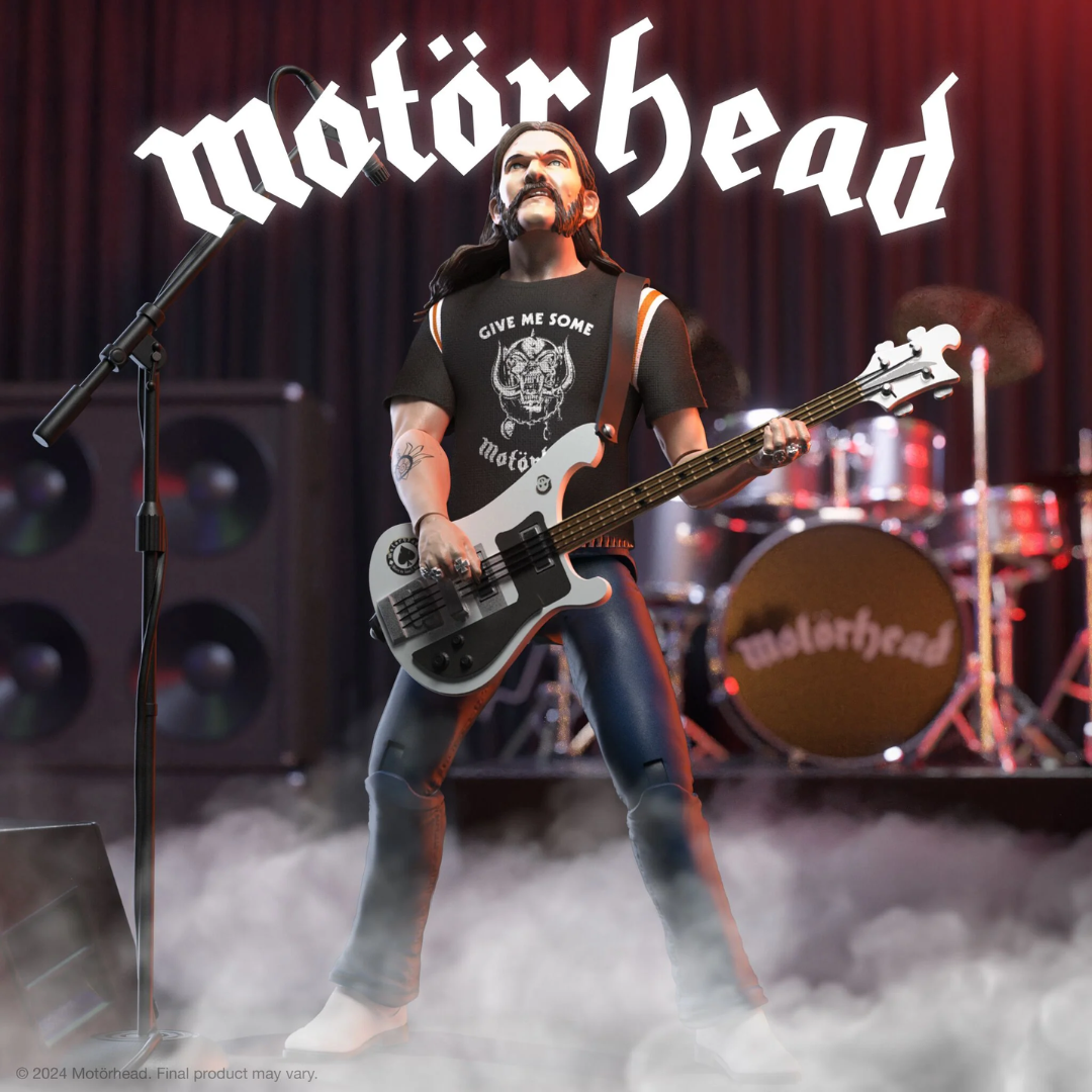 MOTORHEAD LEMMY (1981 TOUR) ULTIMATES WAVE 02 ACTION FIGURE