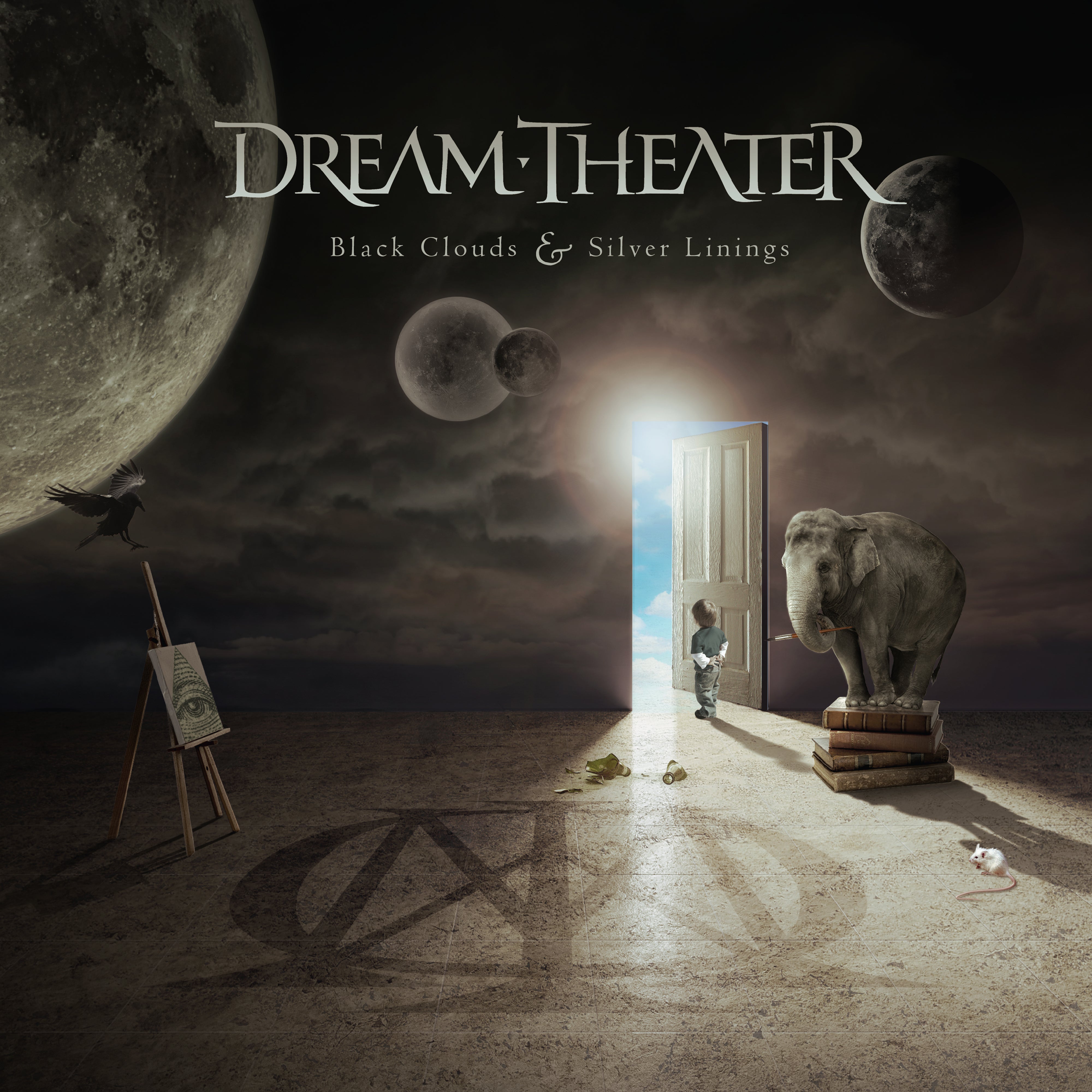 DREAM THEATER 'BLACK CLOUDS & SILVER LININGS' 2LP (Limited, Clear Vinyl)