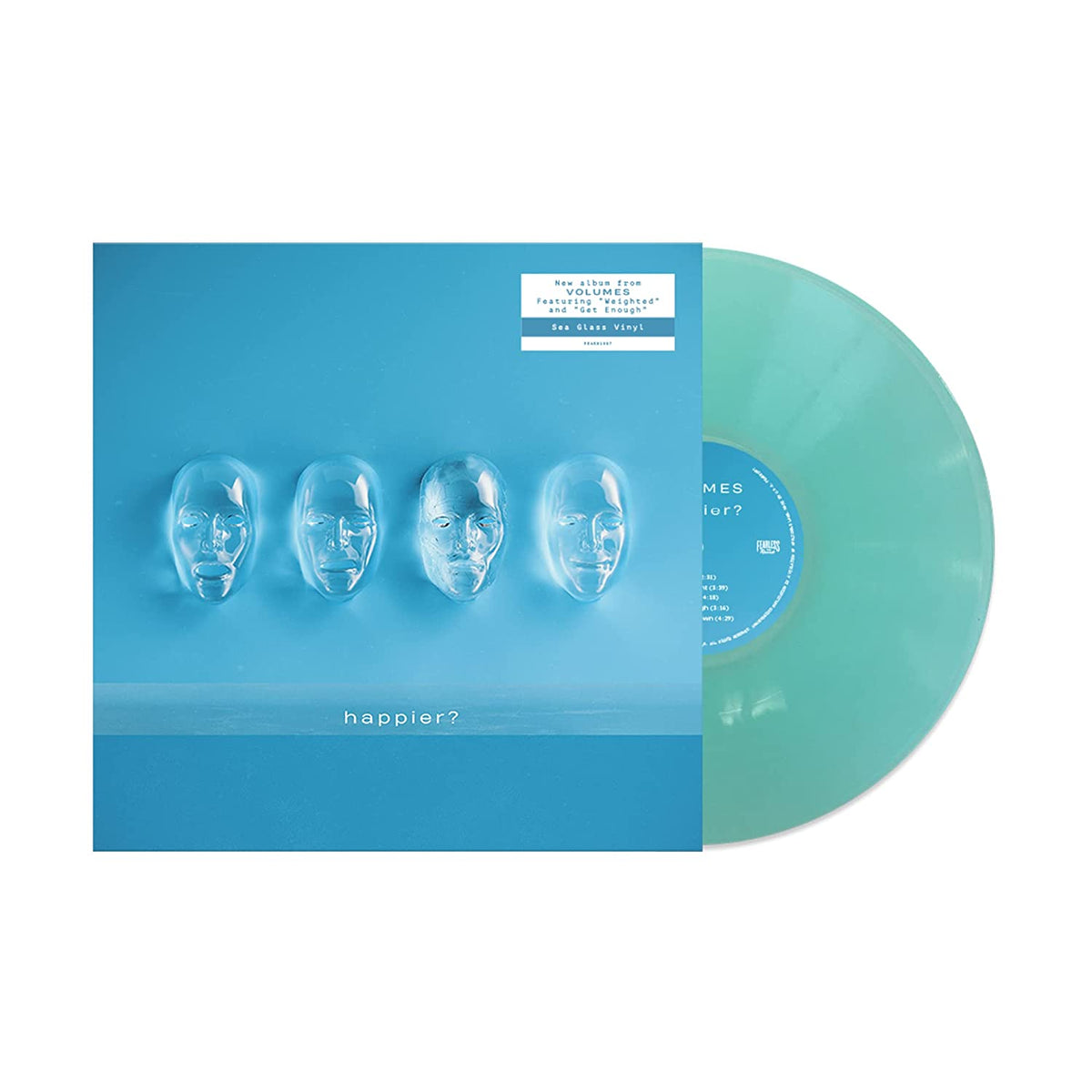 VOLUMES 'HAPPIER?' SEA GLASS LP