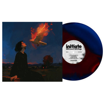INITIATE 'WITH LOVE // WITH RAGE' LP (Blue/Red Marble Vinyl)