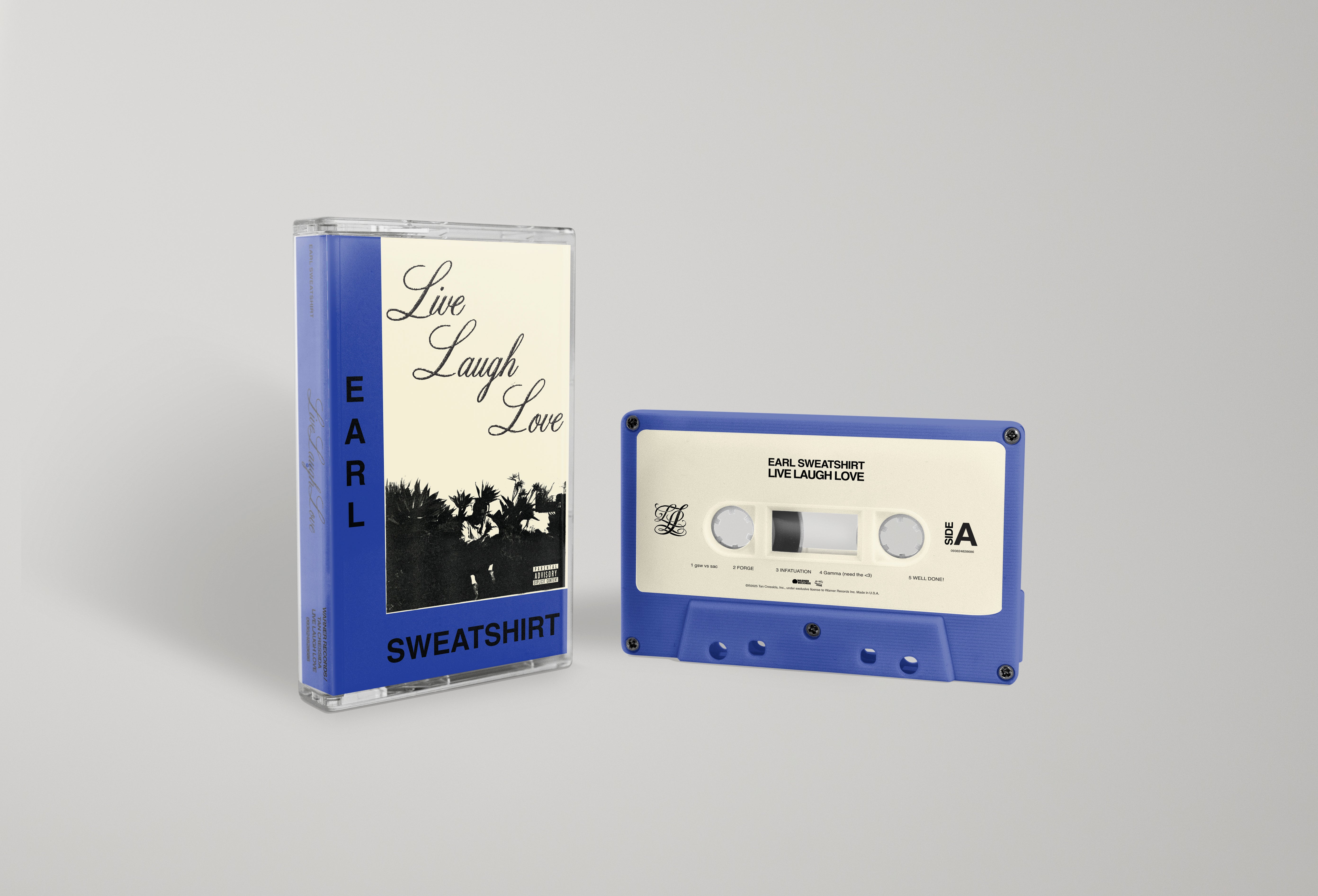 EARL SWEATSHIRT 'LIVE LAUGH LOVE' CASSETTE