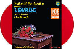 LOVAGE 'MUSIC TO MAKE LOVE TO YOUR OLD LADY BY' 2LP (Instrumentals, Opaque Red Rose Vinyl)