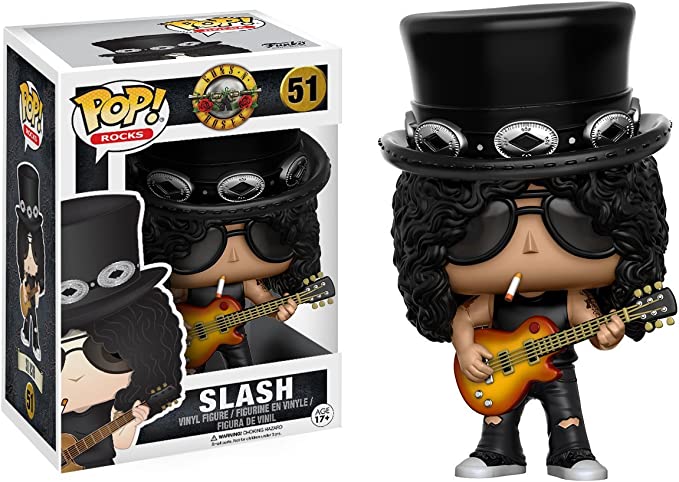 *BLEMISHED BOX* SLASH FUNKO POP! ROCK FIGURE