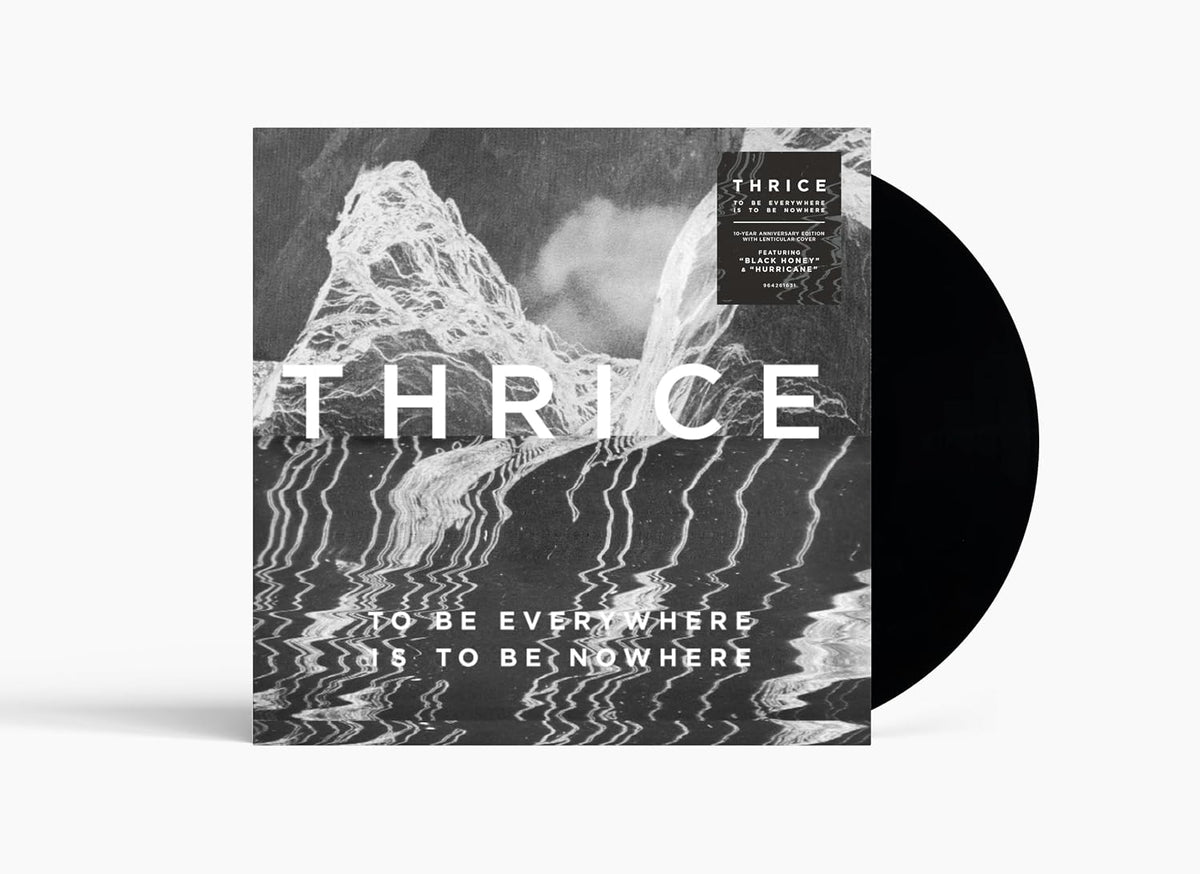 THRICE 'TO BE EVERYWHERE IS TO BE NOWHERE' LP (Lenticular Cover)