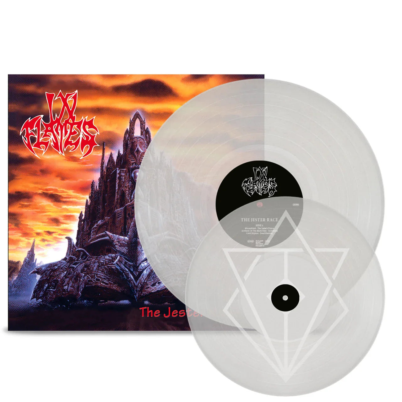 IN FLAMES 'THE JESTER RACE' 2LP (30th Anniversary, Clear Vinyl)