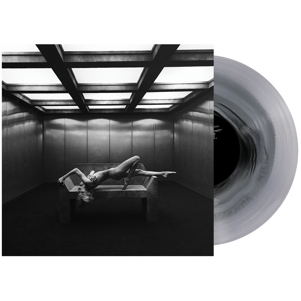 SACE6 ‘BRUTALIST’ LP (Exclusive – Limited to 100, Black in Silver in Cloudy Clear Vinyl)