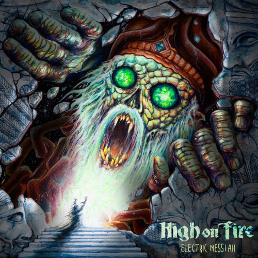 HIGH ON FIRE 'ELECTRIC MESSIAH' 2LP (Opaque Apple Red Vinyl)