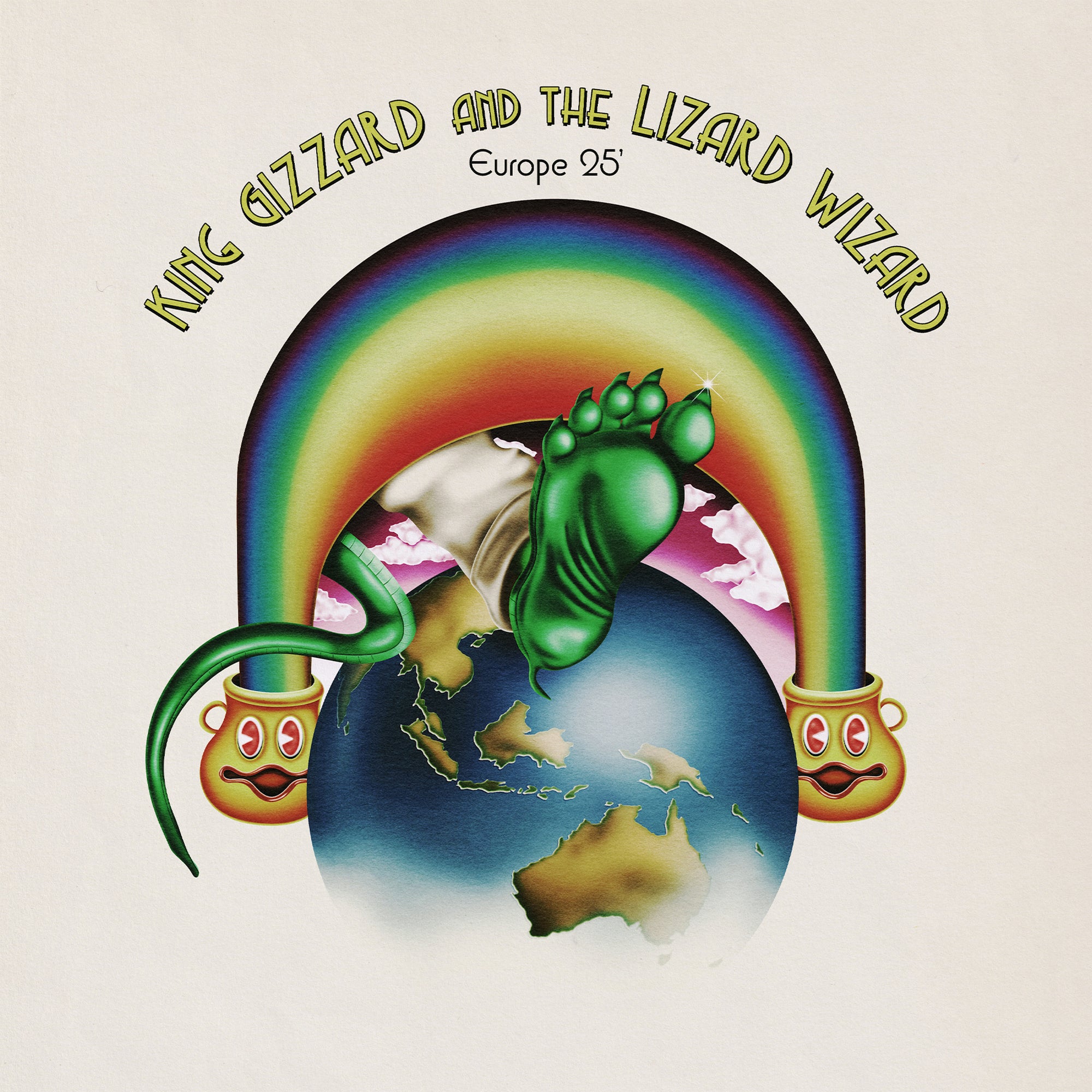 KING GIZZARD & THE LIZARD WIZARD 'EUROPE '25' 3LP (Color Vinyl)