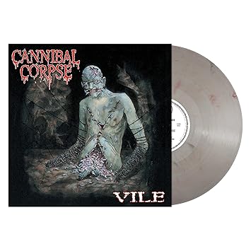 CANNIBAL CORPSE 'VILE' LP (Silver Vinyl)