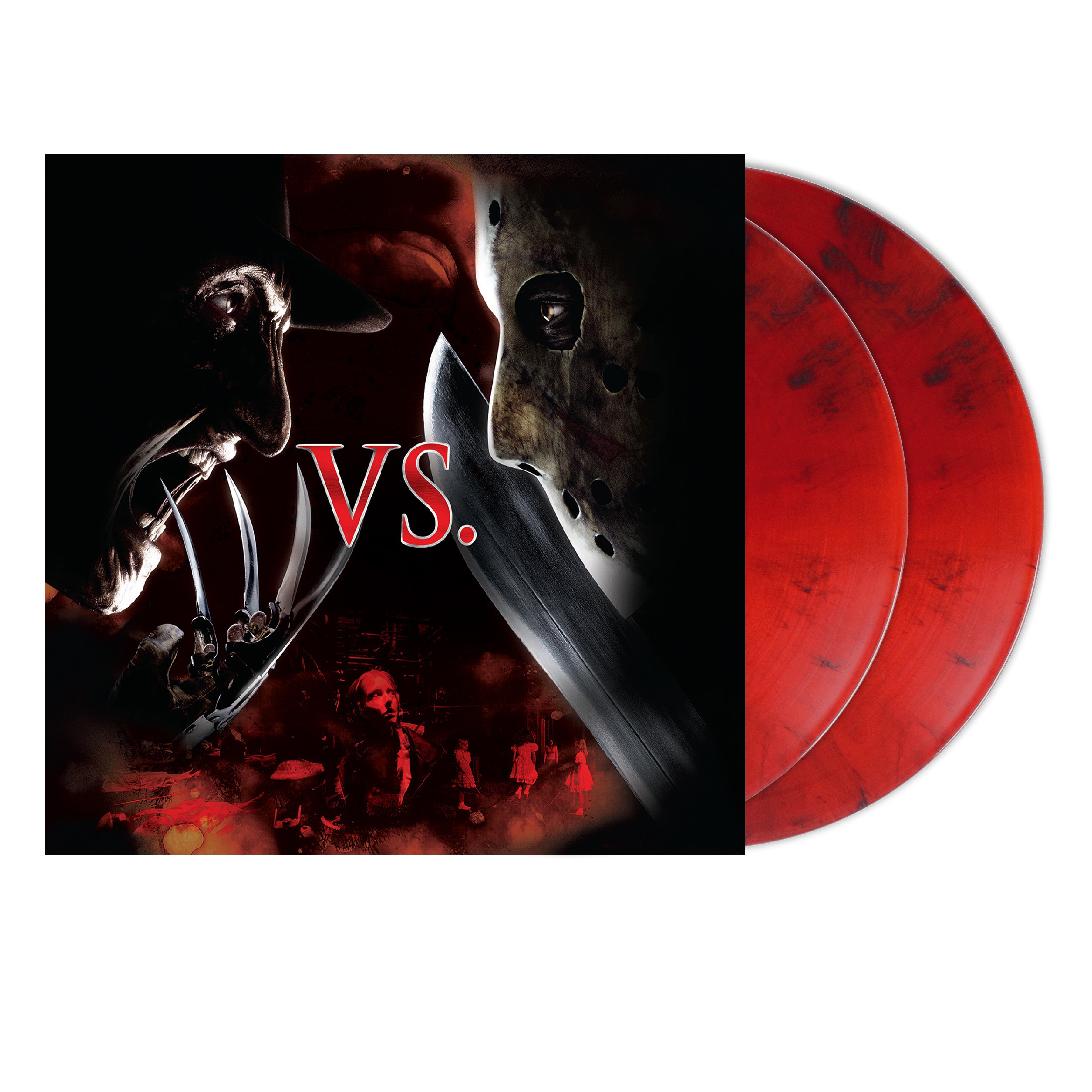 FREDDY VS. JASON SOUNDTRACK 2LP (Red Smoke Vinyl)