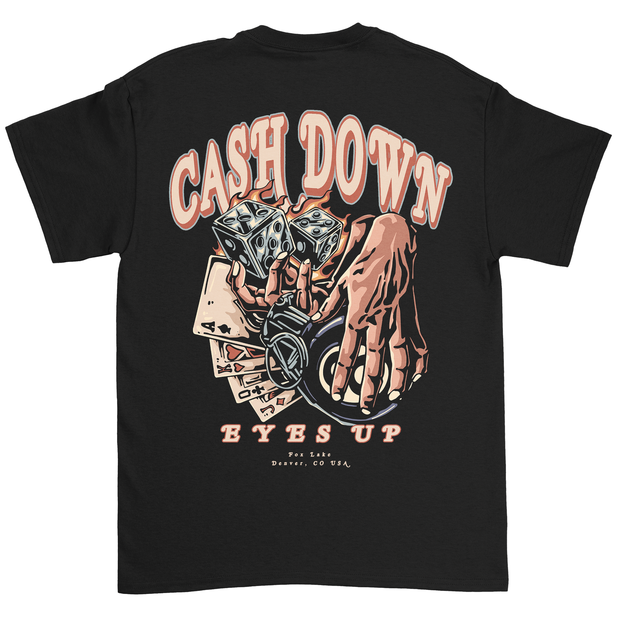 FOX LAKE 8 BALL T-SHIRT