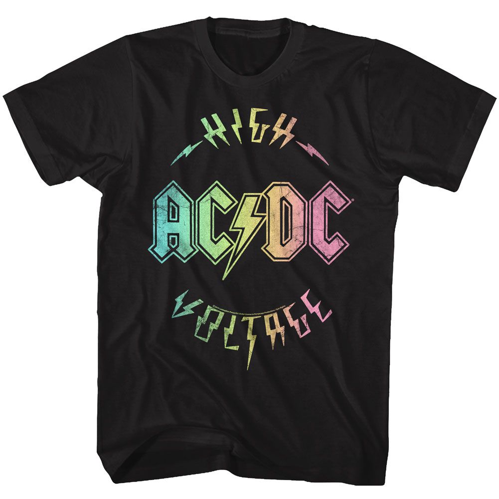 AC/DC - MULTICOLOR VOLTAGE SHIRT